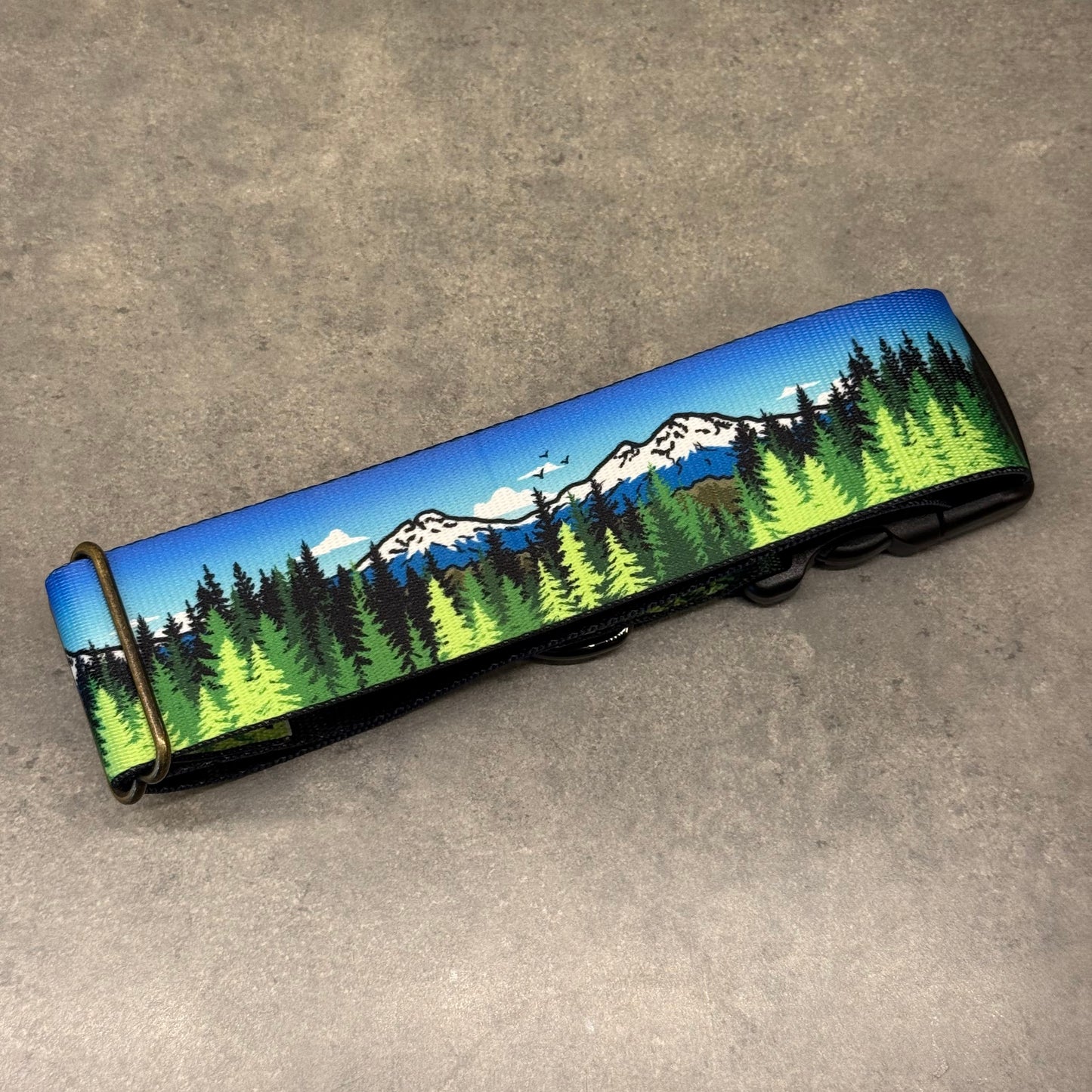 Three Sisters Mountain Dog Collar | Handmade in Oregon