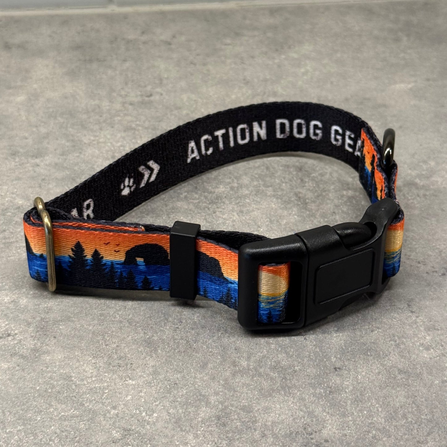 Retro Rockaway and Cannon Beach | Handmade Dog Collar