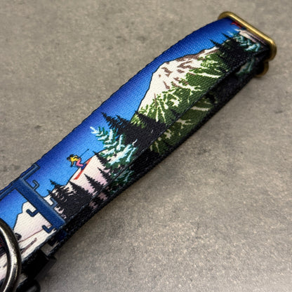Bluebird Mt. Bachelor | Handmade Dog Collar