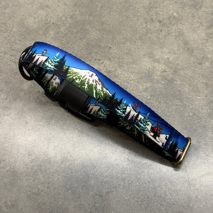 Bluebird Mt. Bachelor | Handmade Dog Collar