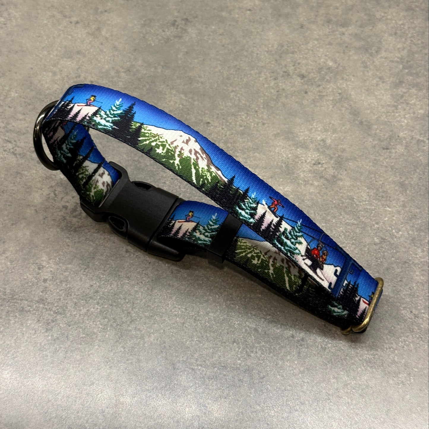 Bluebird Mt. Bachelor | Handmade Dog Collar