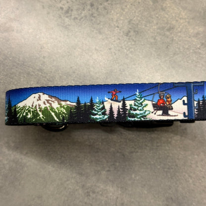 Bluebird Mt. Bachelor | Handmade Dog Collar
