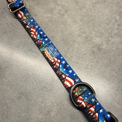 Land of the Free for 250 years! | Handmade Dog Collar