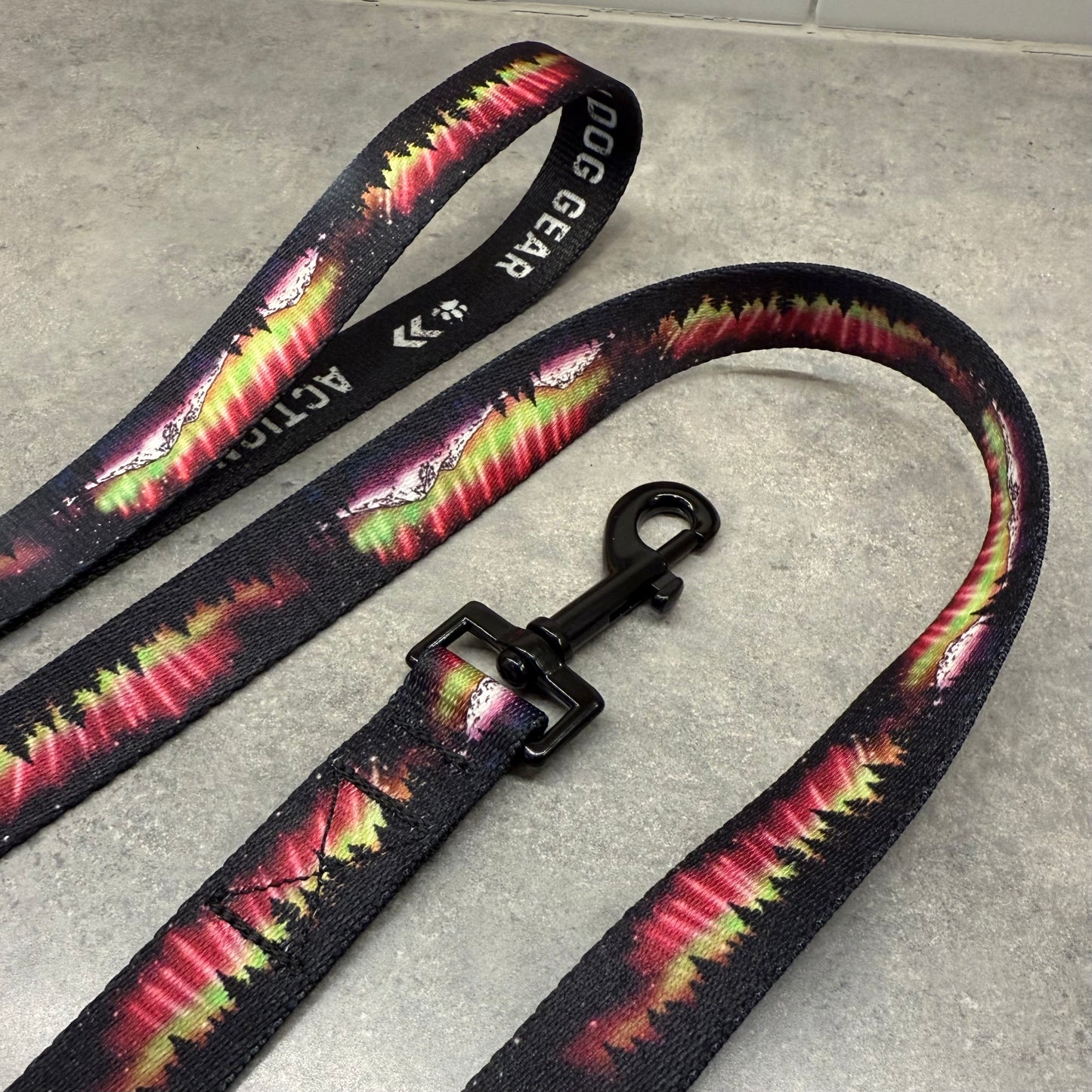 Aurora Mountain Magic | Handmade Dog Collar