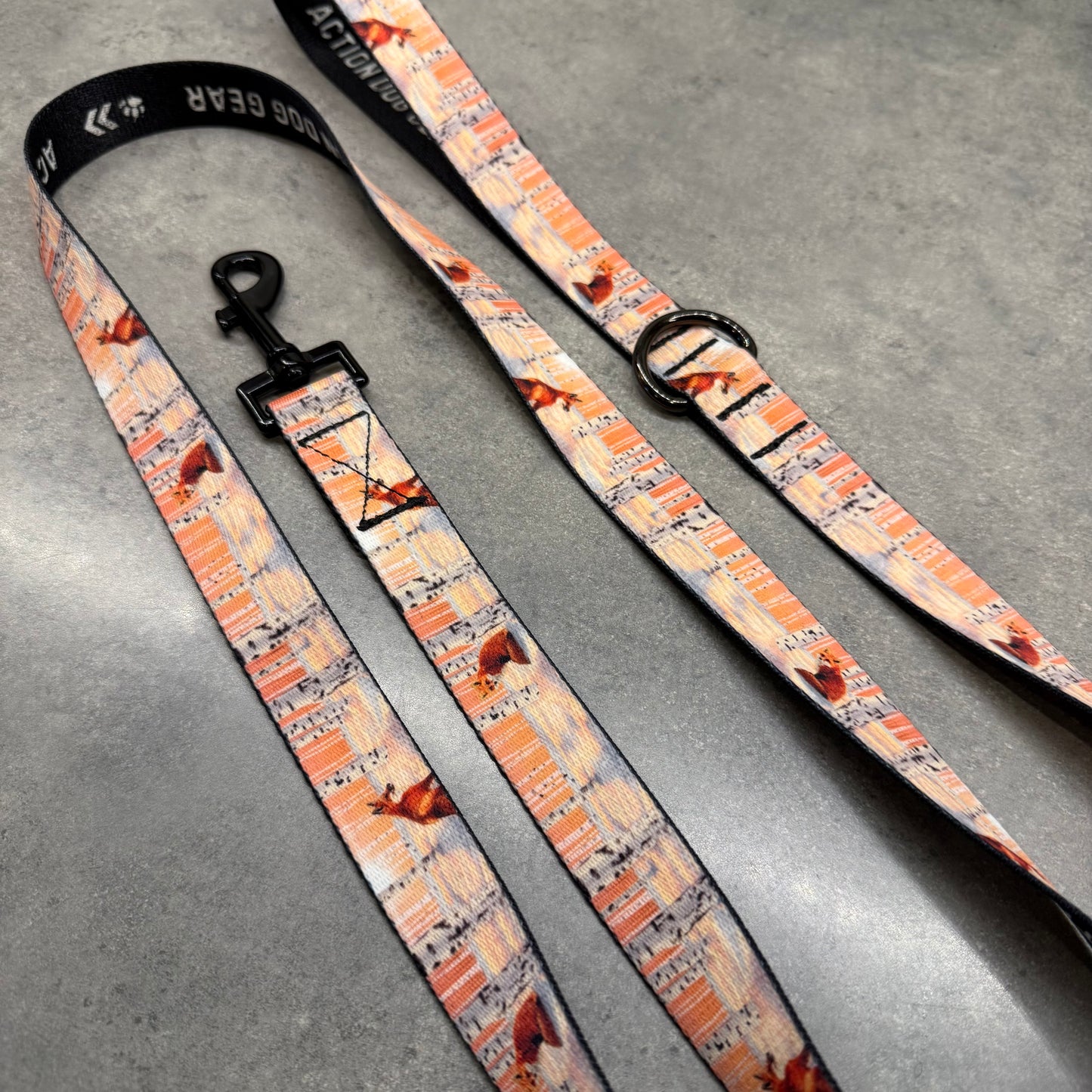 Winterwood Foxes | Handmade 6ft Leash