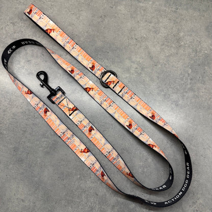 Winterwood Foxes | Handmade 6ft Leash