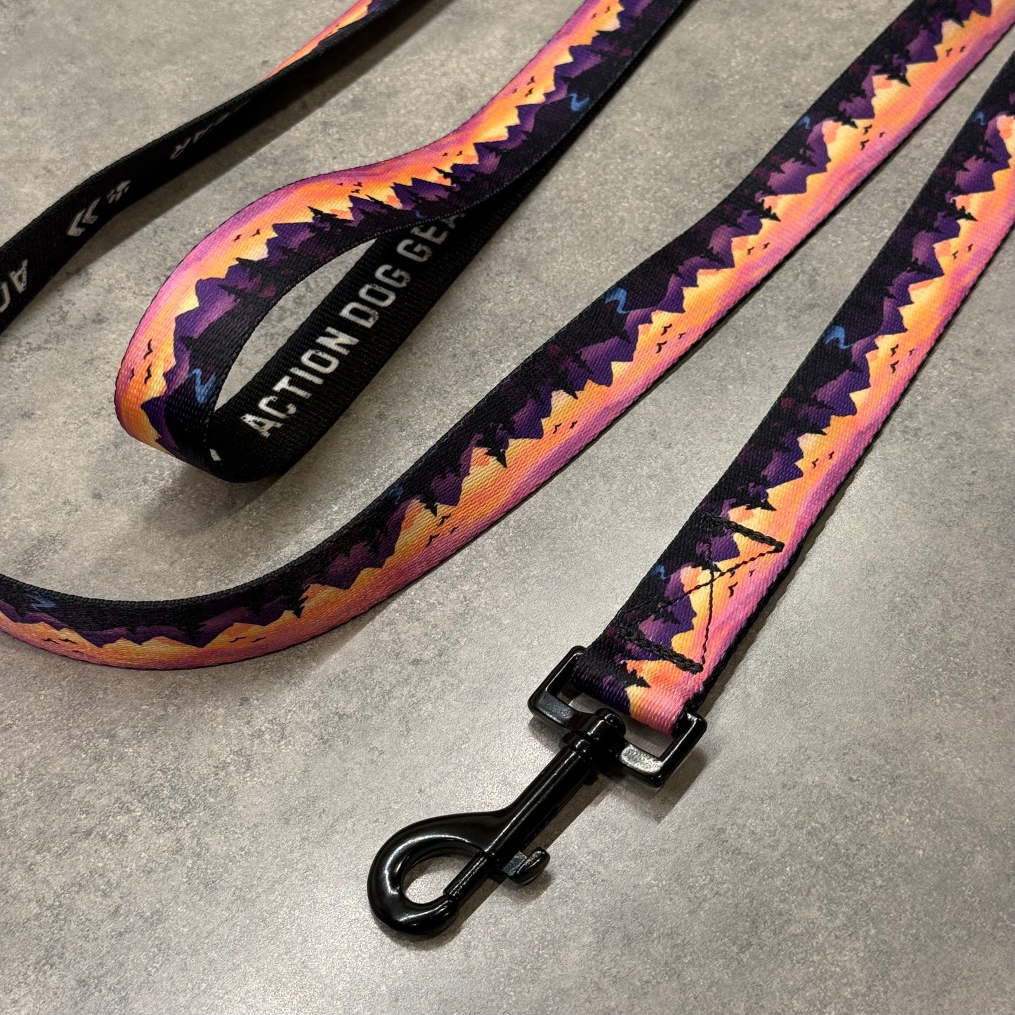 Violet Horizons | Handmade 6ft Leash