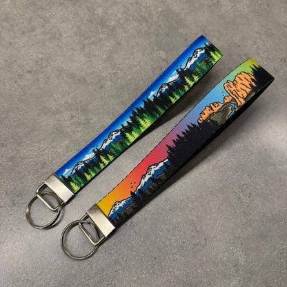 Matching Wristlet Key Chain