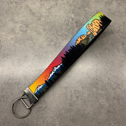 Matching Wristlet Key Chain