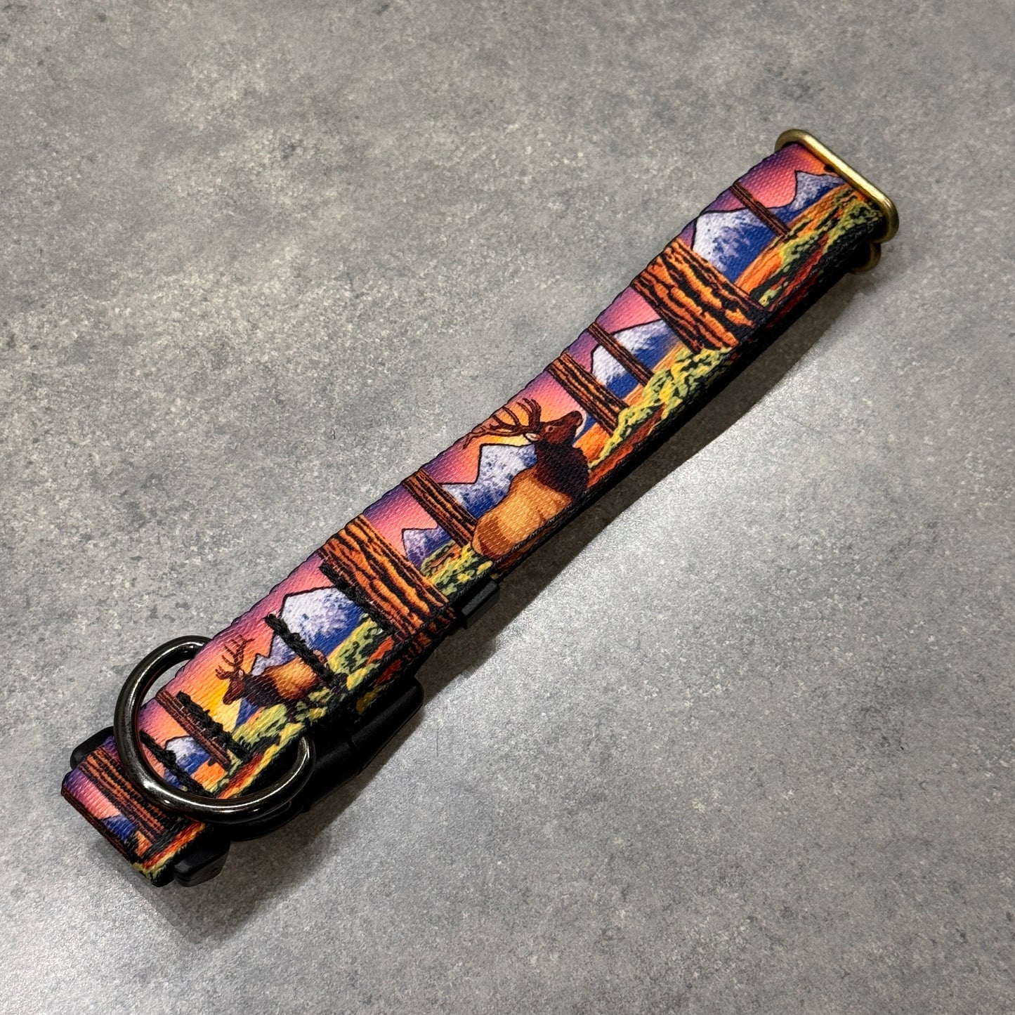 Antlers & Pines | Handmade Dog Collar