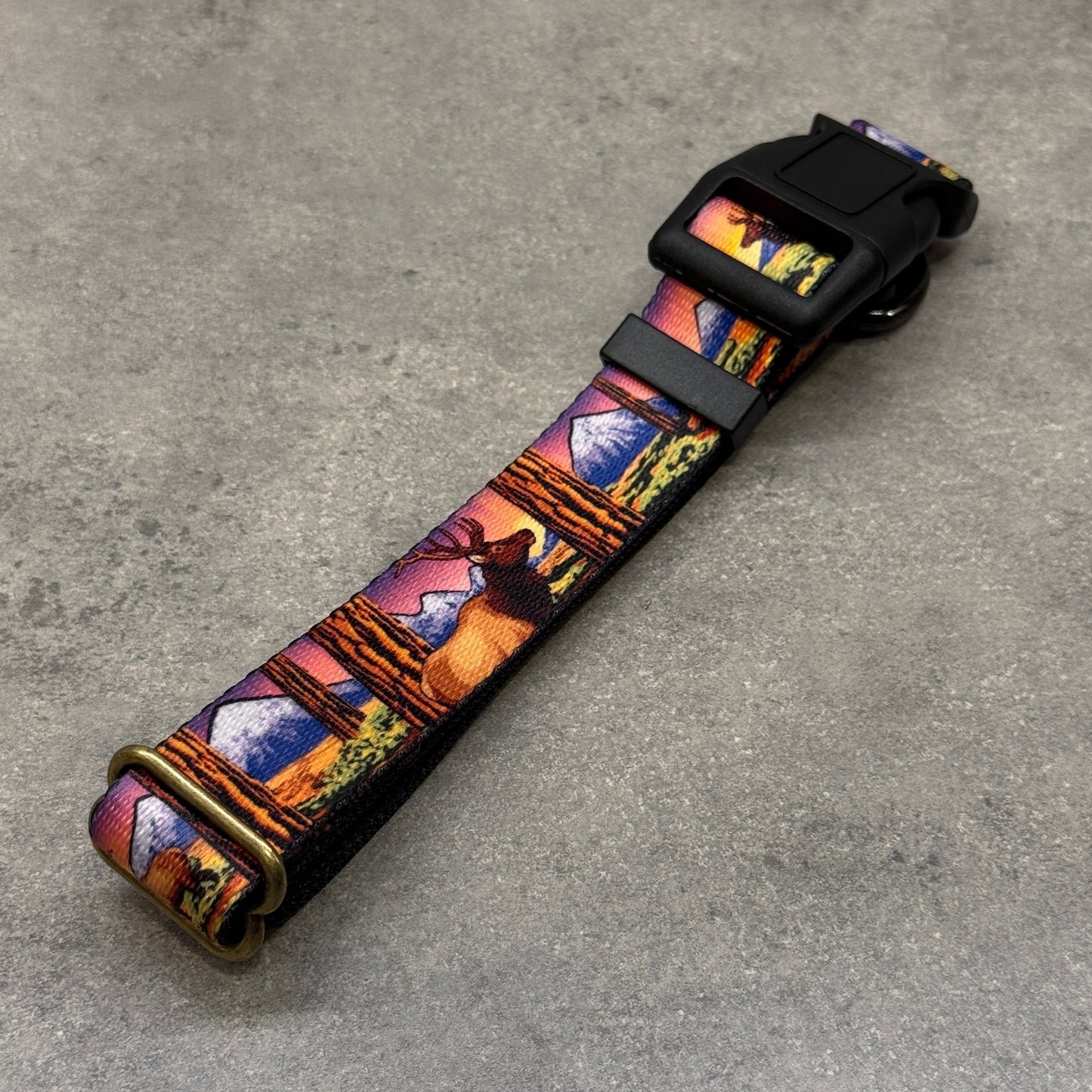 Antlers & Pines | Handmade Dog Collar