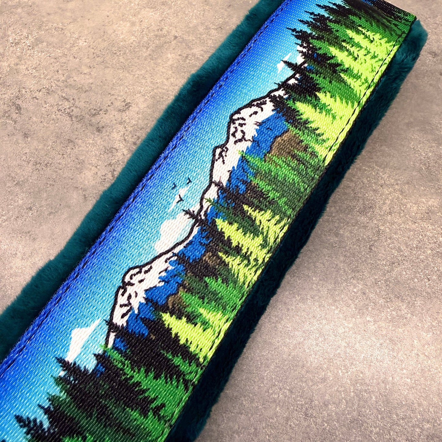 Blue Sky Three Sisters Minky Slip Collar + Built-In Leash