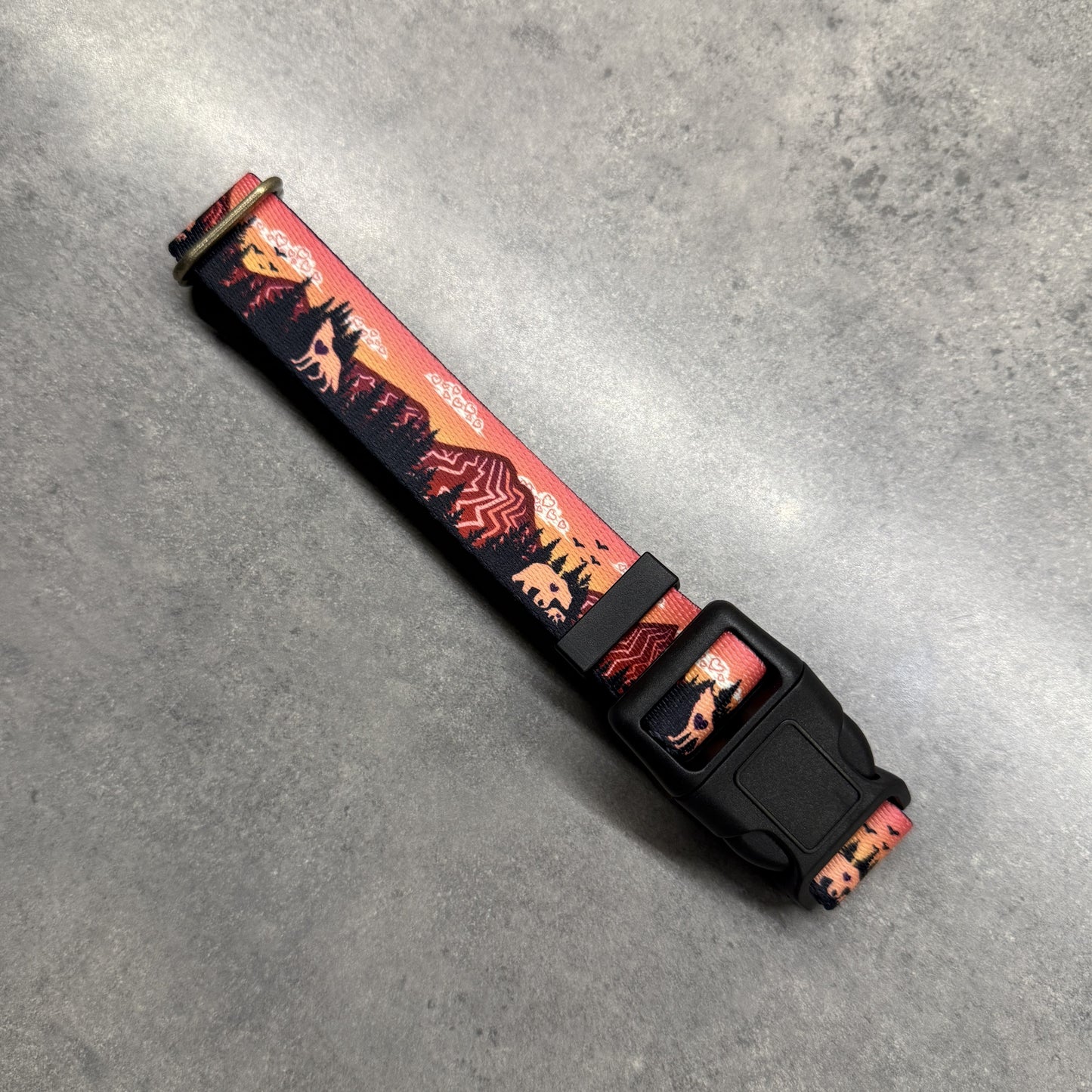 Lovely Mountain | Handmade Dog Collar