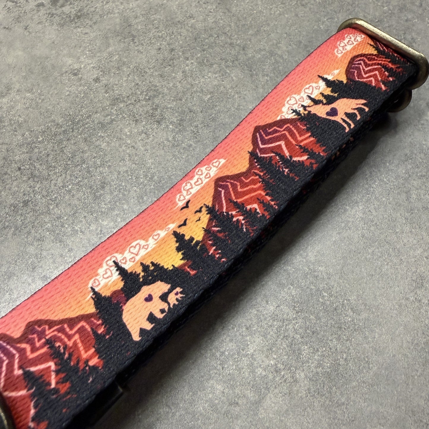 Lovely Mountain | Handmade Dog Collar