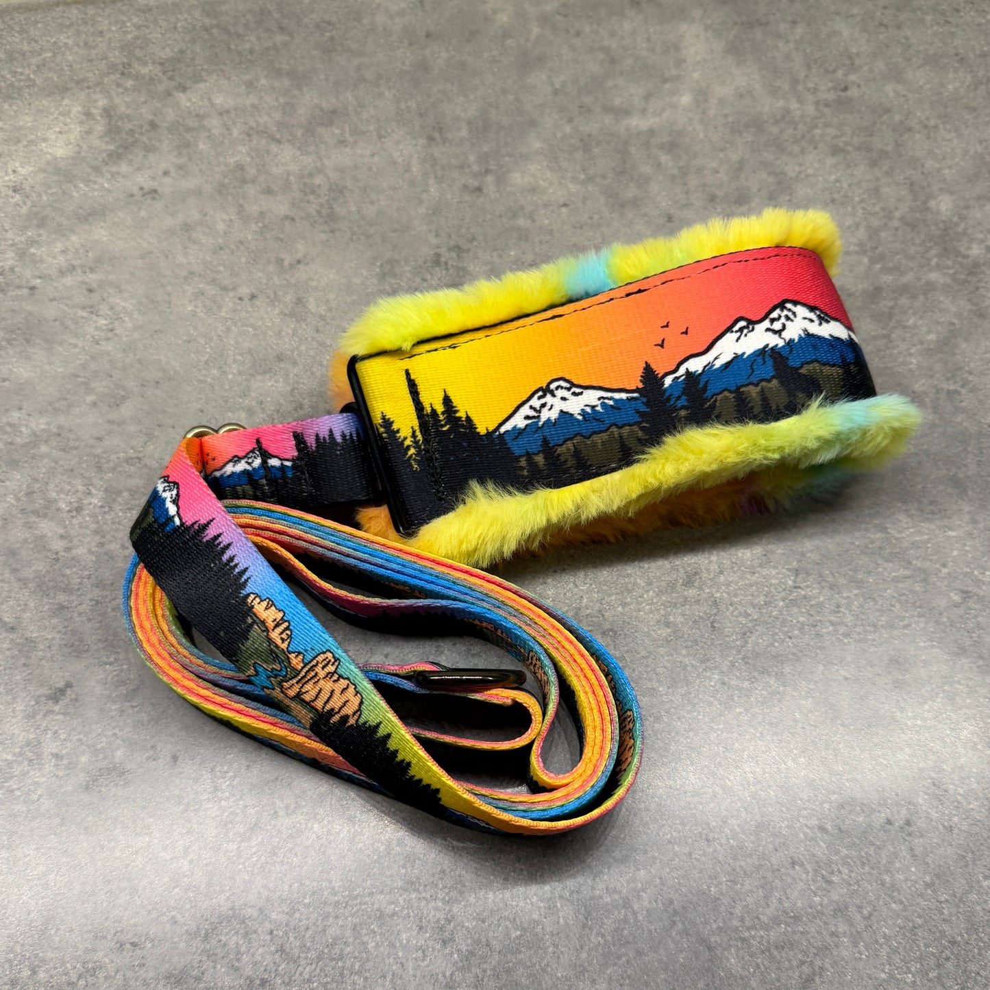 Central Oregon Wonders Minky Slip Collar + Built-In Leash