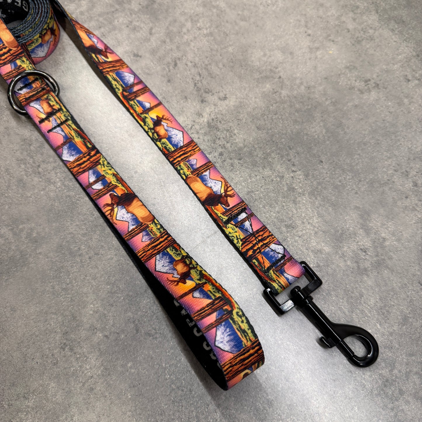 Antlers & Pines 6ft Leash | Handmade Leash