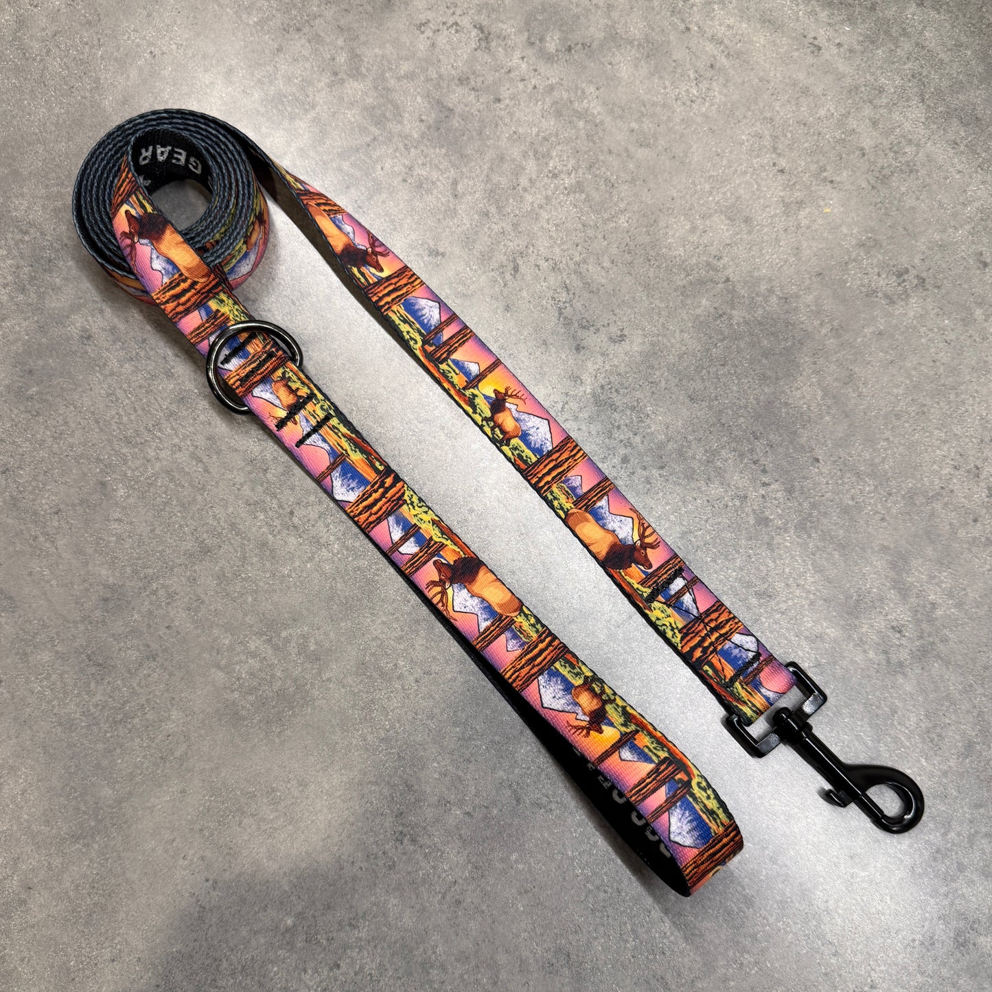 Antlers & Pines 6ft Leash | Handmade Leash