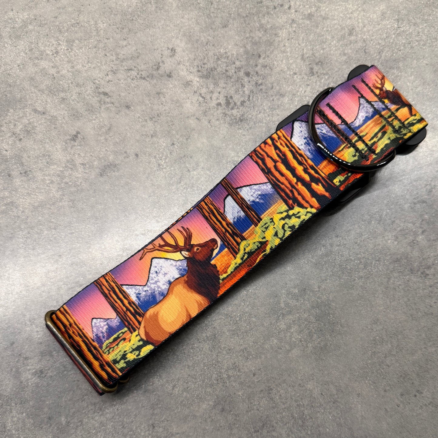 Antlers & Pines | Handmade Dog Collar