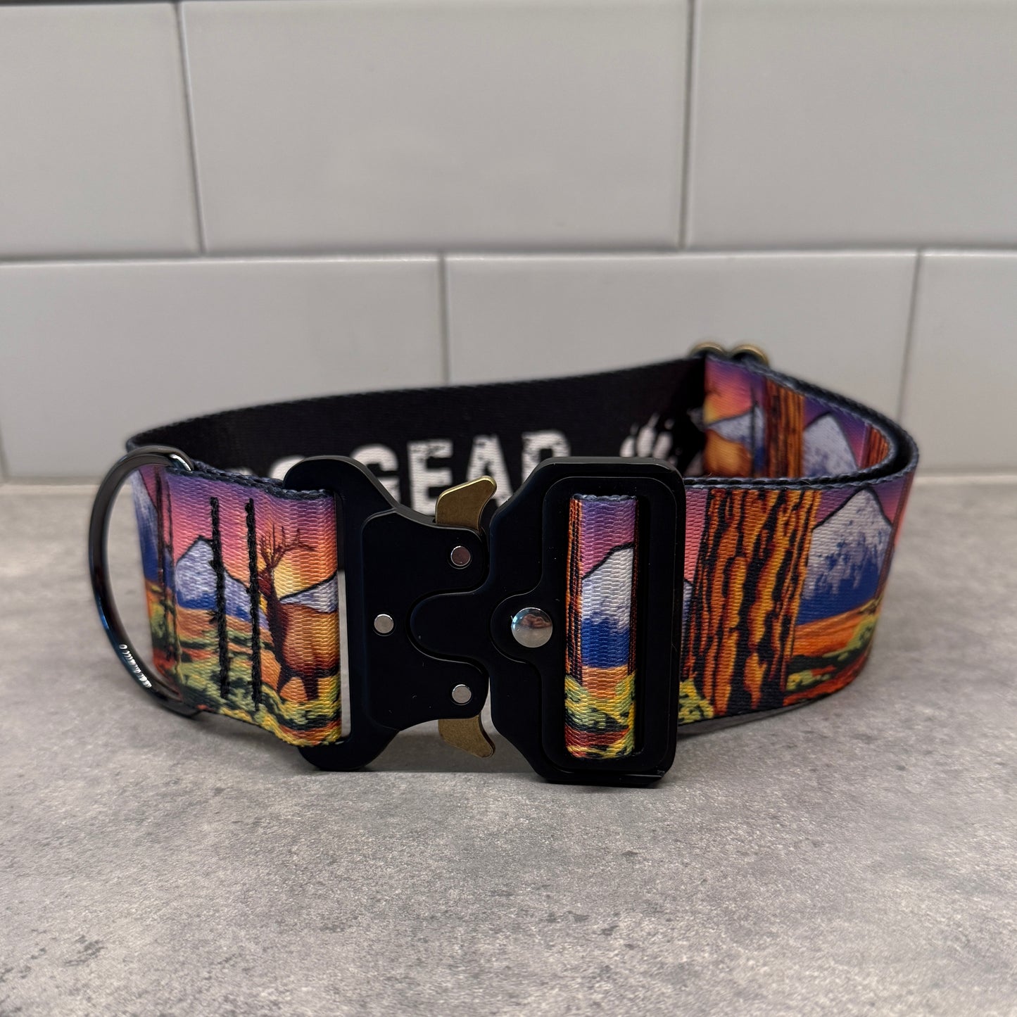 Antlers & Pines | Handmade Dog Collar