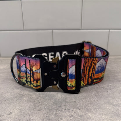 Antlers & Pines | Handmade Dog Collar