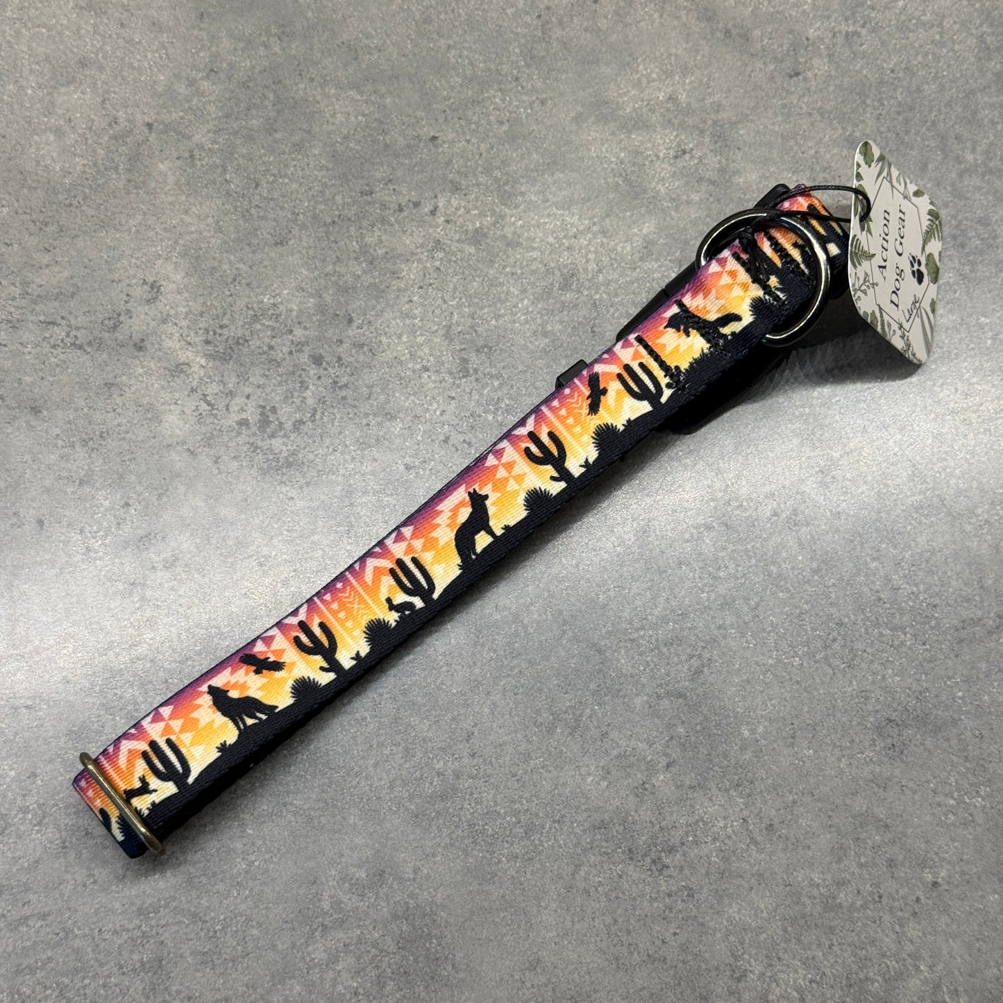 Vibrant Desert Dog Collar | Handmade Dog Collar