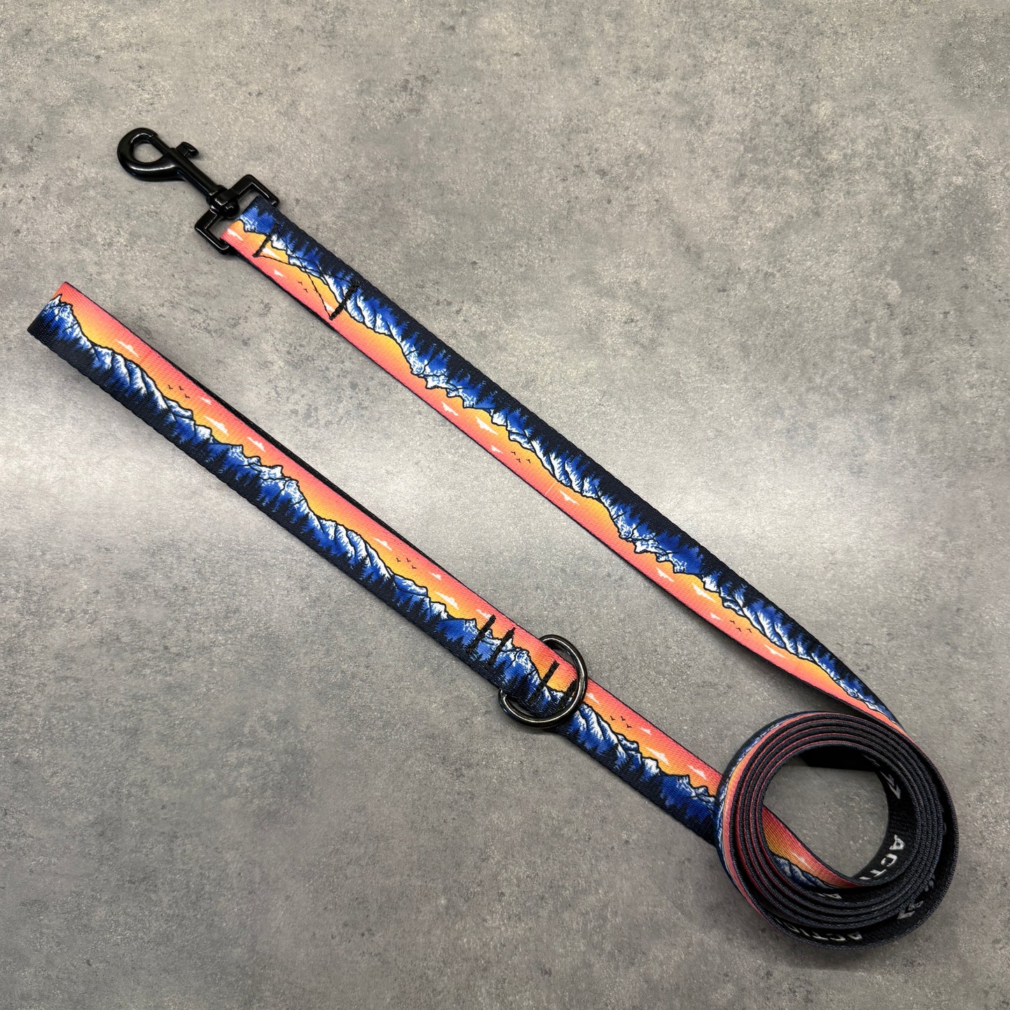 Rosegold Teton Range | Handmade Dog Collar