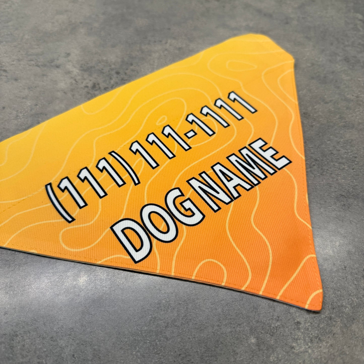 Custom Ridgeline Rescue Bandana| Off-Leash Safety Bandana