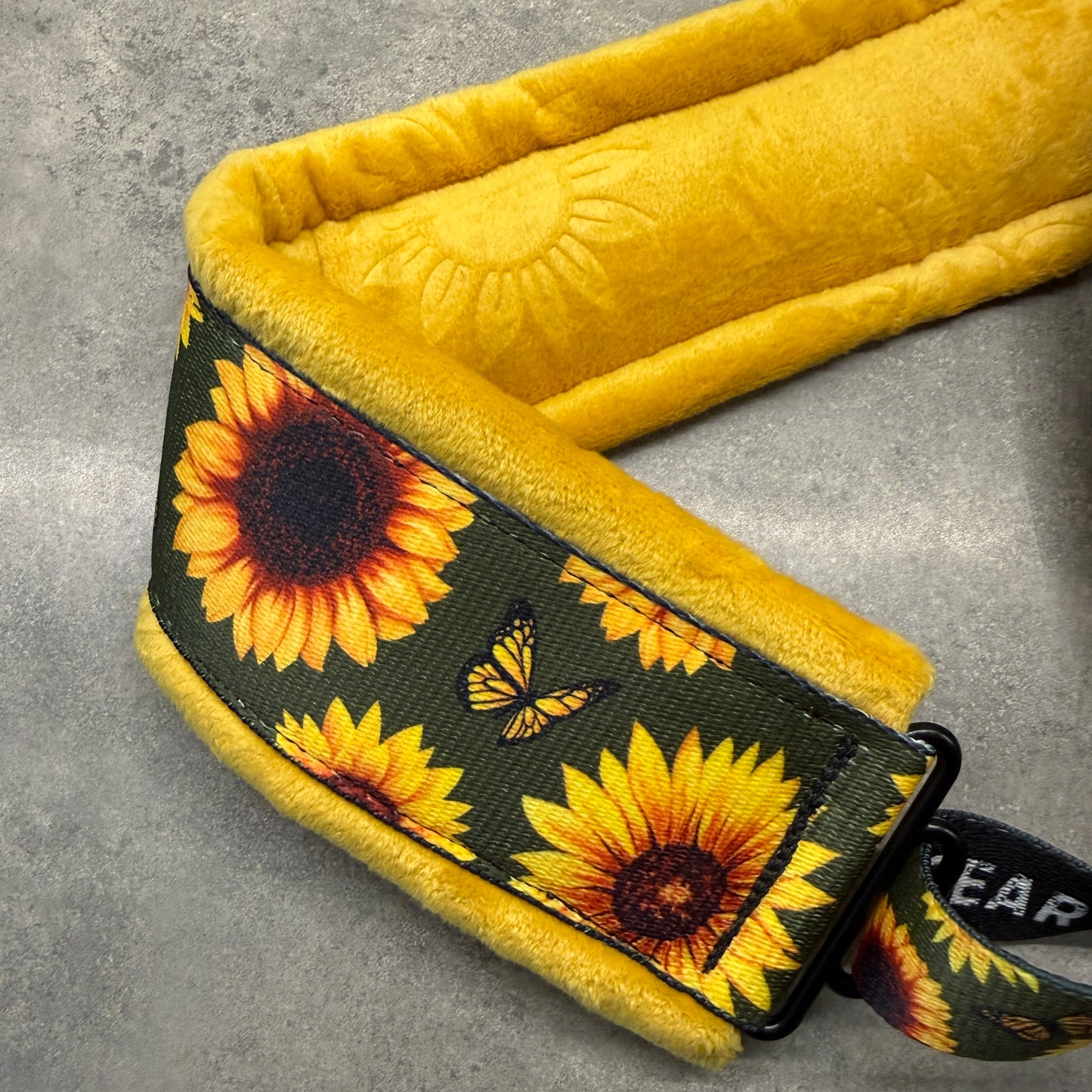 Sunflower Paradise Minky Slip Leash