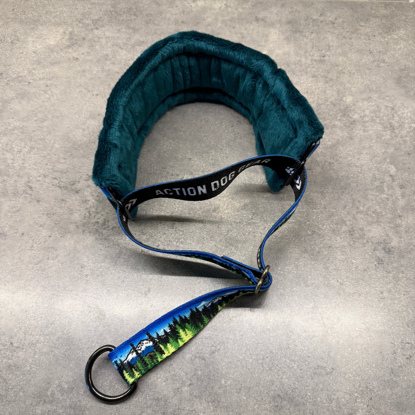 Blue Sky Three Sisters Minky Slip Leash or Martingale | Handmade
