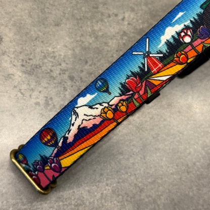 Wooden Shoe Tulip Festival | Handmade Dog Collar