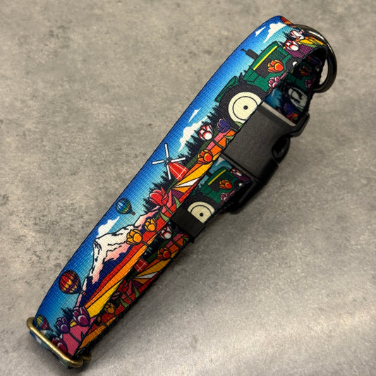 Wooden Shoe Tulip Festival | Handmade Dog Collar