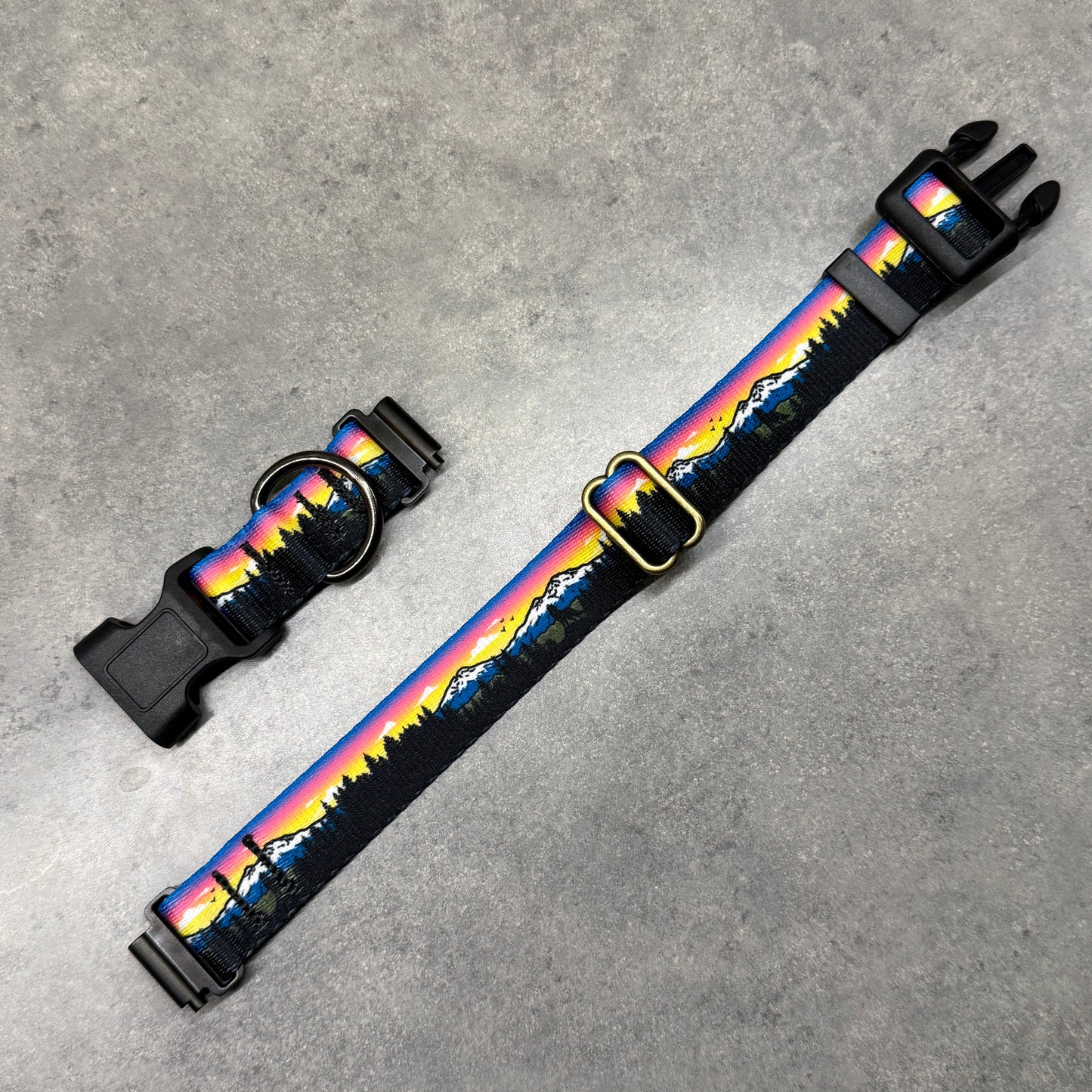 Sunset Three Sisters Mountains | FI Series 3/3+ Compatible Collar