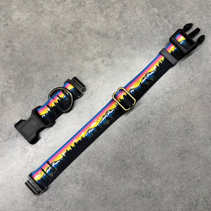 Sunset Three Sisters Mountains | FI Series 3/3+ Compatible Collar