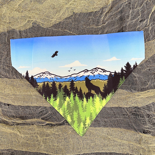 Blue Sky Three Sisters | Bandana
